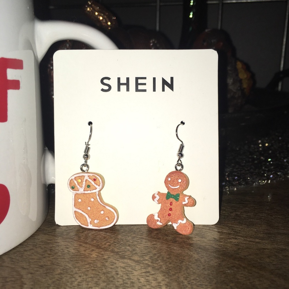 Christmas cookie earrings NEW - Picture 2 of 4